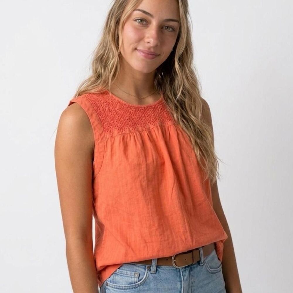 Jcrew Women's Orange Blouse